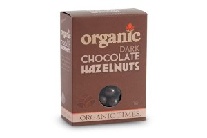 Organic Times Dark Chocolate Hazelnuts