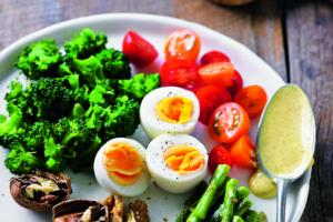 Curried Egg and Walnut Salad Recipe