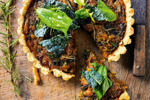 Caramelised Onion and Rosemary Tart Recipe