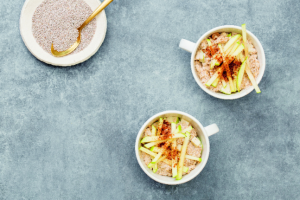 Apple & Cinnamon Bircher