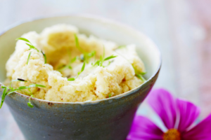 Cheesy Mashed Cauliflower