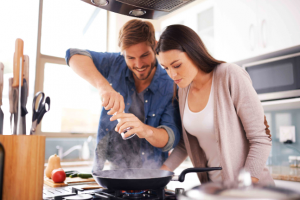 debt money couple love relationship health happy dinner food