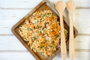 Coleslaw Salad With Cashew Mayonnaise