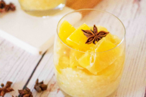 Orange and Star Anise Sago Pudding Recipe