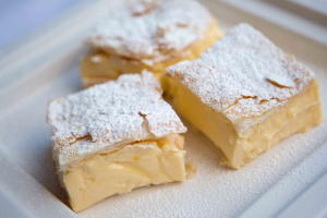 Camel Milk Vanilla Slice