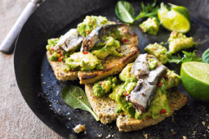 Smashed Sardines on Toast Recipe