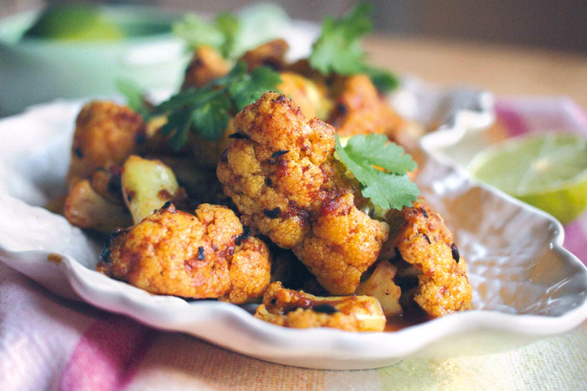 Indian Spiced Cauliflower