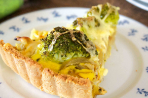 Broccoli and Cheese Tart