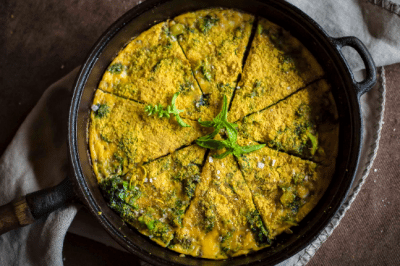 Green-Eyed Frittata Recipe