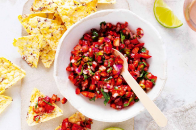Spicy Strawberry & Jalapeño Salsa Sponsor Recipes Cobs