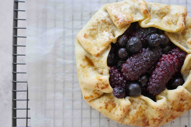 Blackberry and Blueberry Tart Recipe