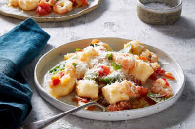 Ricotta Gnocchi, Fennel & Prawns