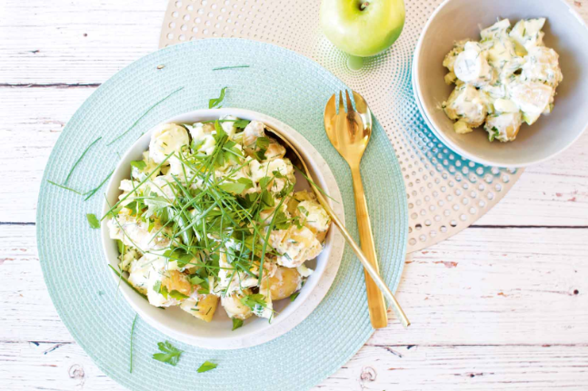 Healthy and Delicious Yoghurt Potato Salad Recipe