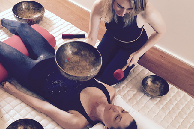 We dive deep into the vibrations of sound healing to find balance and ease