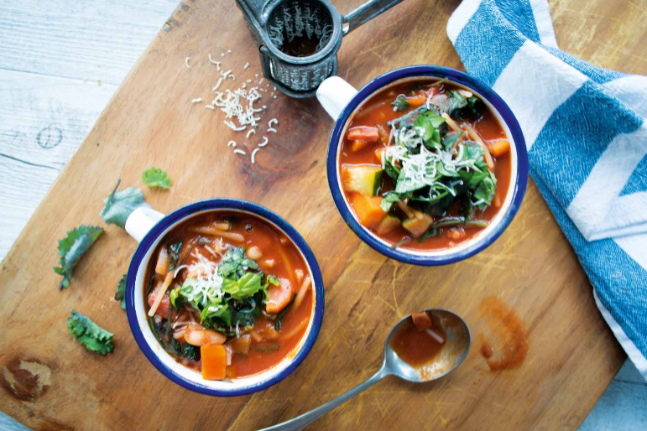 Healthy Winter Minestrone Recipe for the whole family