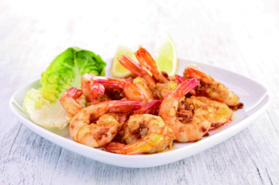 Braised Shrimp with Curry Sauce