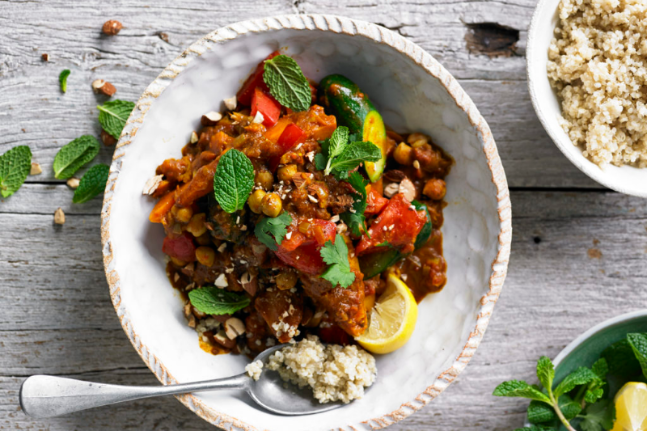 Healthy Vegan Vegetable Marrakesh Casserole Recipe