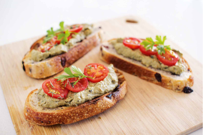 Mushroom, Walnut and Thyme Pâté with Sourdough Recipe