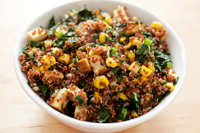 Try our Moroccan Quinoa and tofu recipe by Lee Holmes