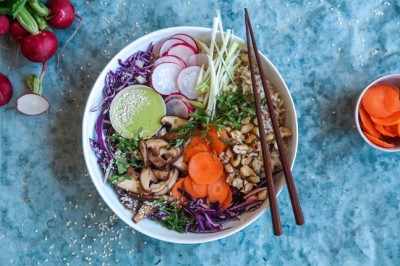 Rainbow Mushroom Poke by Jacqueline Alwill from The Brown Paper Bag