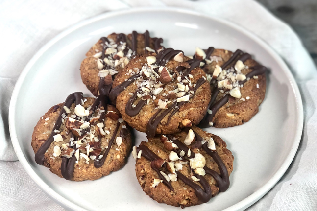 Tahini & Almond Cookies Recipe