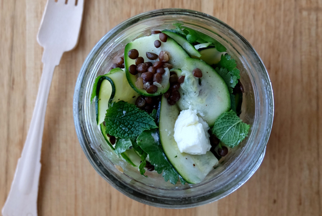 Herby Zucchini Salad Recipe