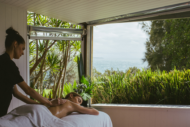 Indulge in the treatments at Bannisters Day Spa in Mollymook NSW