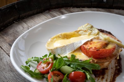 Jack Rabbit Chardonnay Poached Chicken & Tarago Brie Tart