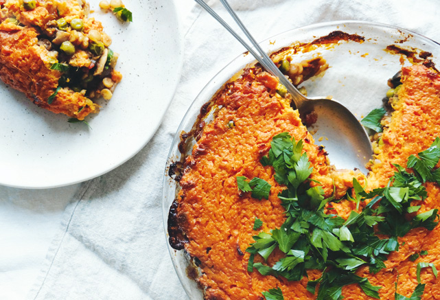 Try our delicious Split Pea Pie with Sweet Potato Topping Recipe