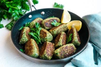 Try our delicious Greek inspired Vegetarian Cypriot Sausage