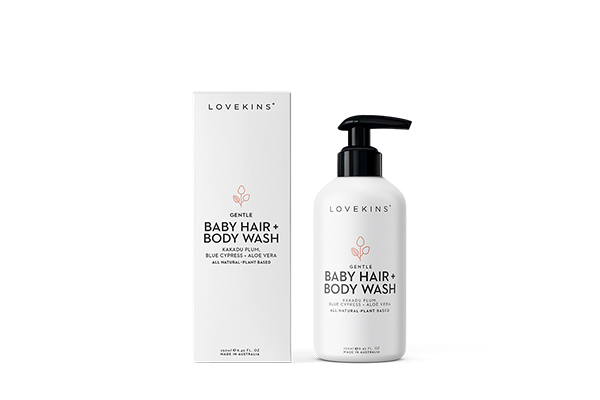 Lovekins Baby Hair + Body Wash