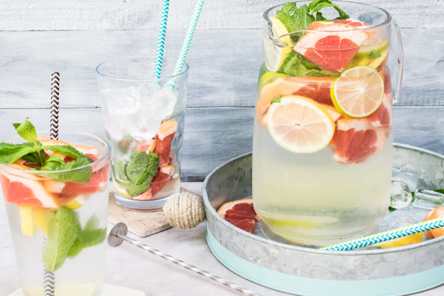 Flavour-Infused Water Jars