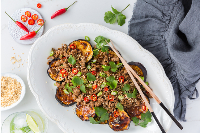 Miso Eggplant With Chilli Pork (1 Of 1)