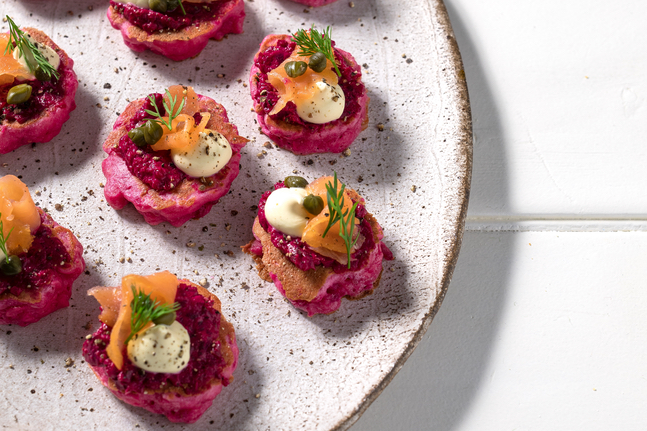 Beetroot Blini Recipe