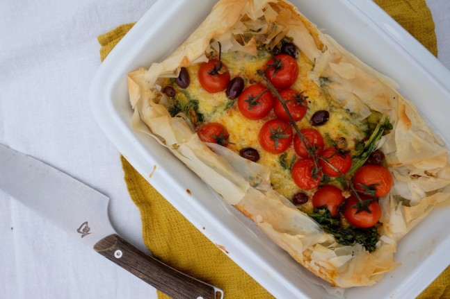 Broccoli Rabe Tart - WellBeing Magazine