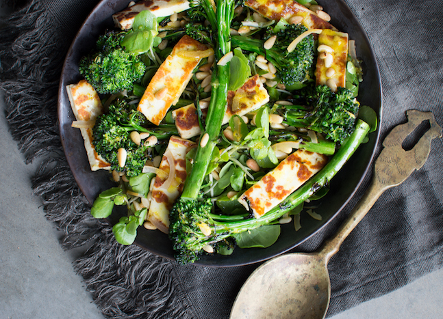 Charred Broccoli Rabe Salad