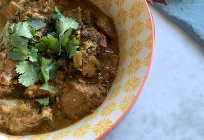 Ethiopian Lamb & Spinach Curry