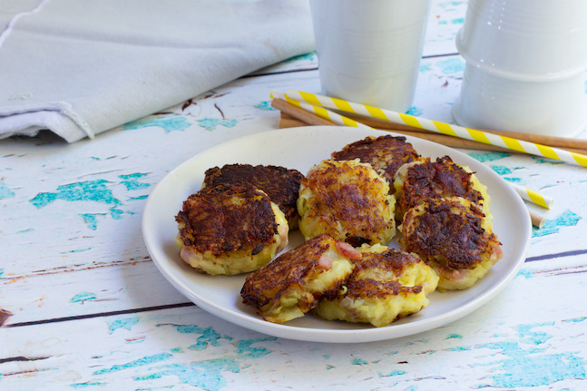 Ham, Cheese And Potato Rostis