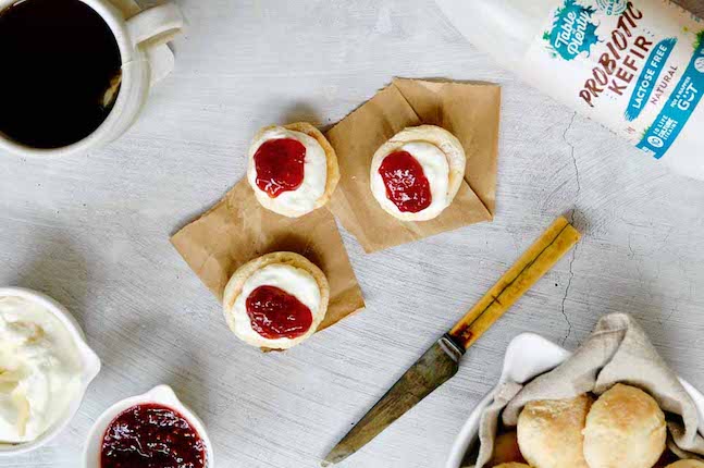 Healthy Kefir Scones