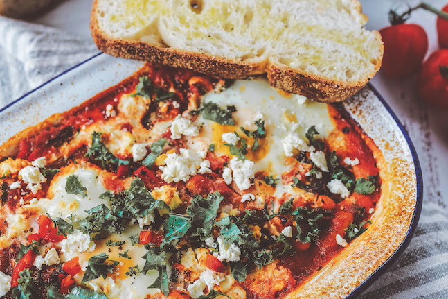 Kale & Bean Shakshuka