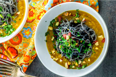 Black bean Spaghetti