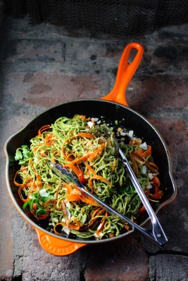 Tuscan Kale & Mushroom Fettuccini