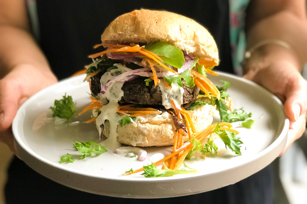 Vegan Hemp Burger Recipe - EatWell Magazine