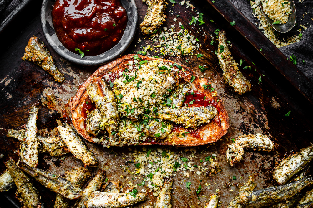 Herb-Crusted Sardines Recipe - WellBeing Magazine