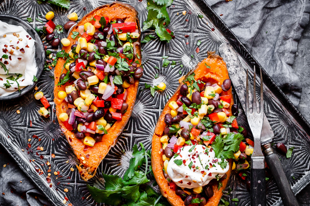 Mexican Stuffed Sweet Potato - WellBeing Magazine