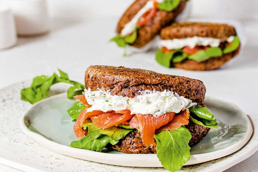 Salmon & Herby Cheese Muffins - WellBeing Magazine