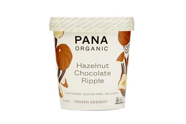 Pana Organic Hazelnut Chocolate Ripple Frozen Dessert 475ml