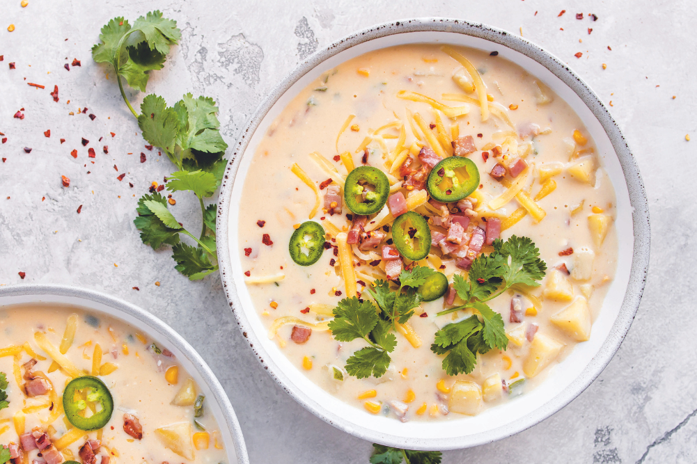 Creamy Jalapeño Popper Soup - EatWell Magazine