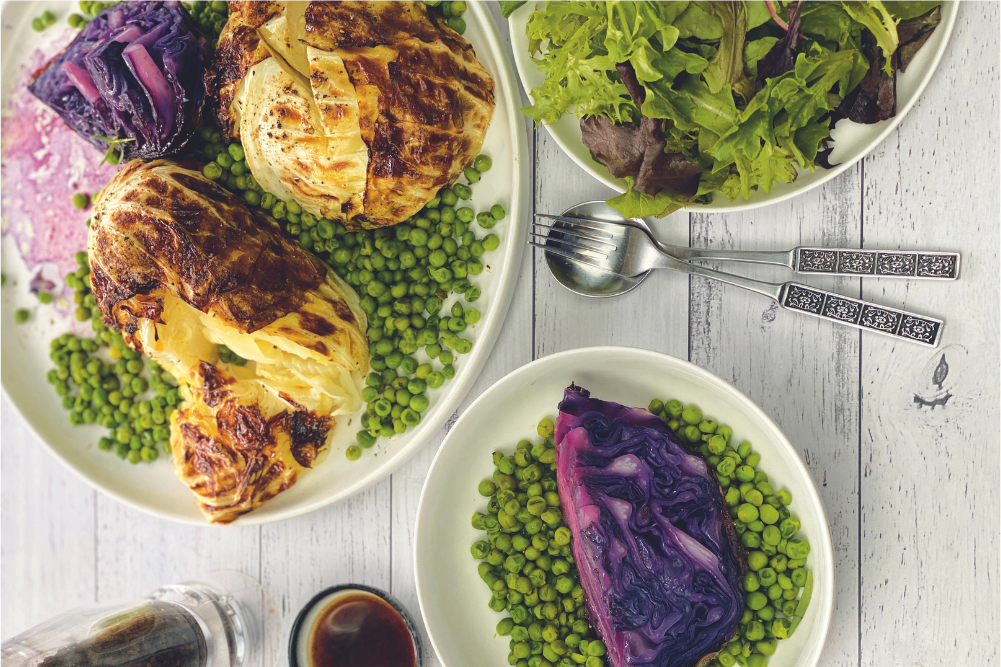 Dill Roasted Cabbage - WellBeing Magazine