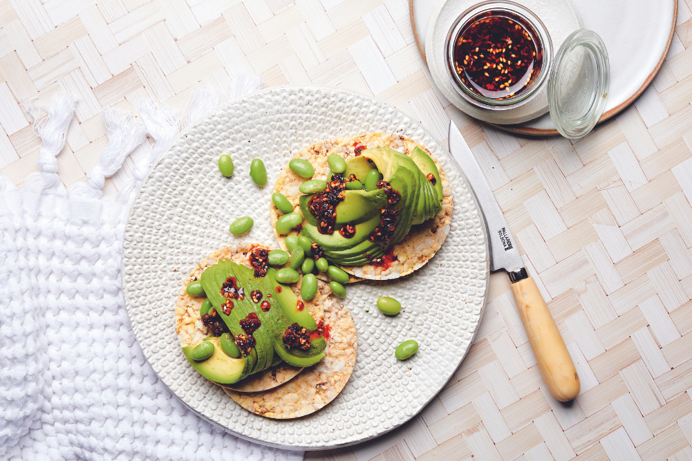 Edamame, Avocado & Chilli Oil - WellBeing Magazine